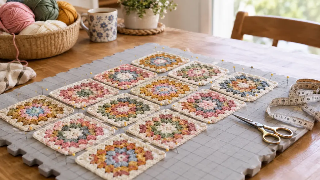 The Wobbly Granny Squares That Finally Lay Flat
