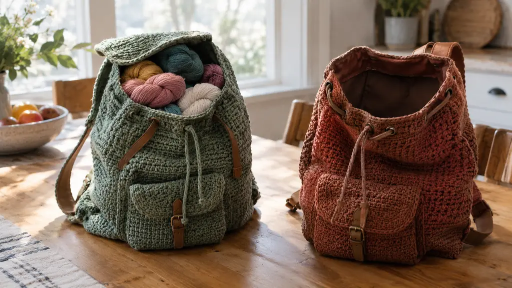 Leudes vs LTINVECK Knitting Bag: Which Yarn Backpack Carries More?